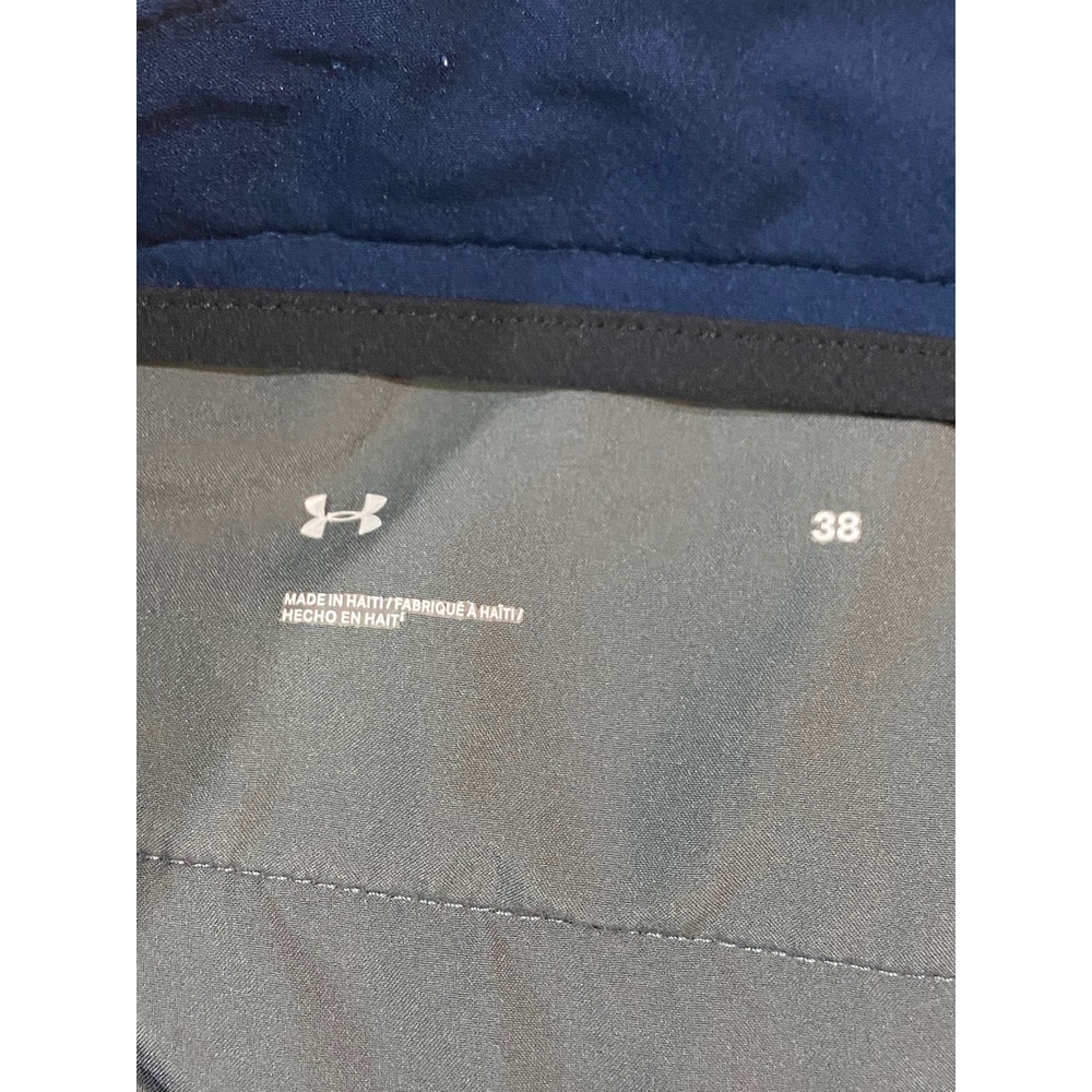 Under Armour Mens Tech Golf Shorts Academy Blue Navy 1350071 Size 38 - Picture 6 of 10